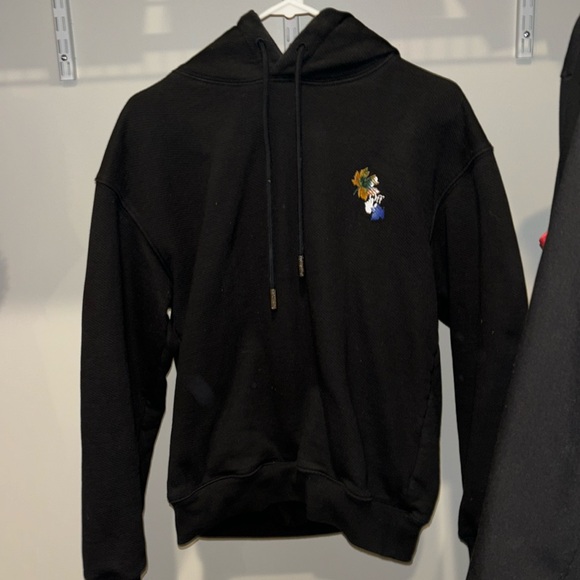 Off white black hoodie